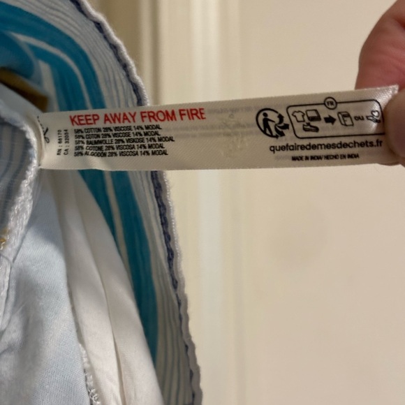 Anthropologie Striped Maxi Dress | Beach Coverup Sundress Cotton Blend - Picture 11 of 14